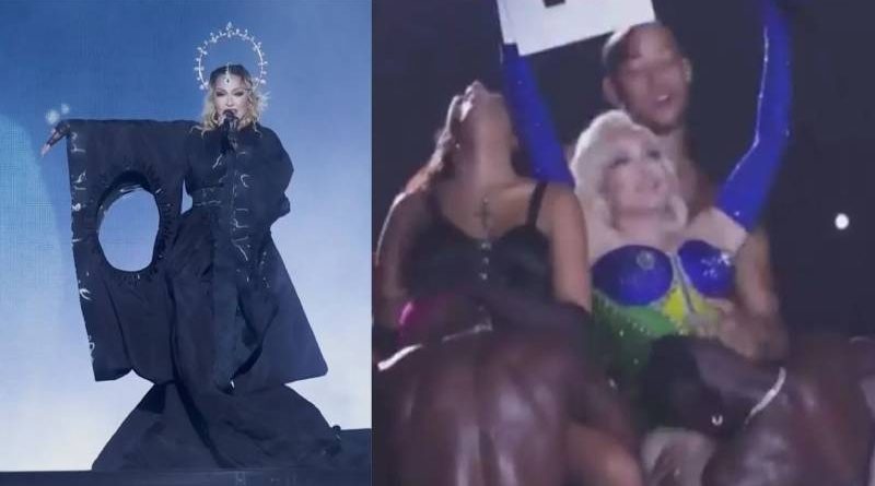 Simulação de Sexo, beijo gay, ritual satânico: População critica show de Madonna no Rio: “Sodoma e Gomorra”