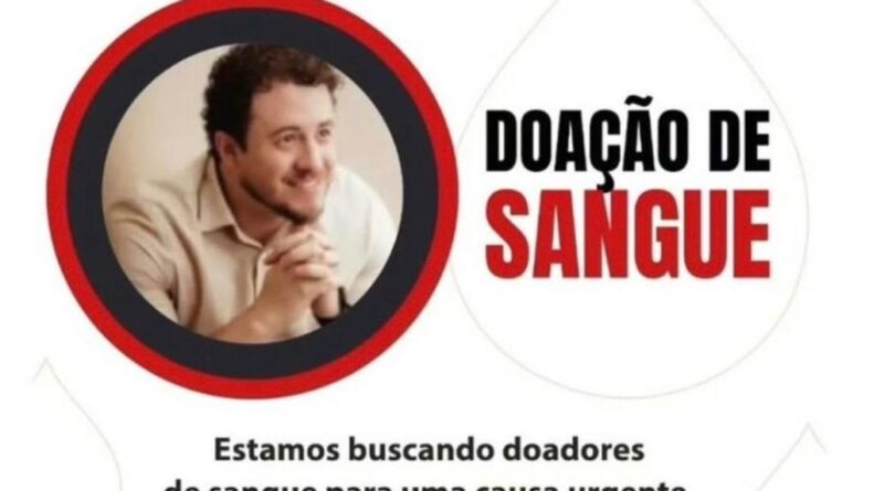 Corrente de Solidariedade: Servidor do Ministério Público precisa de doações urgentes de sangue