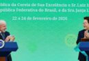 Em Seul, Lula anuncia acordos comerciais com a Coreia do Sul Em Seul, Lula anuncia acordos comerciais com a Coreia do Sul