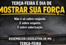 Servidores Estaduais de MS protestam contra baixo índice de reajuste enquanto Governo amplia isenções fiscais Servidores Estaduais de MS protestam contra baixo índice de reajuste enquanto Governo amplia isenções fiscais