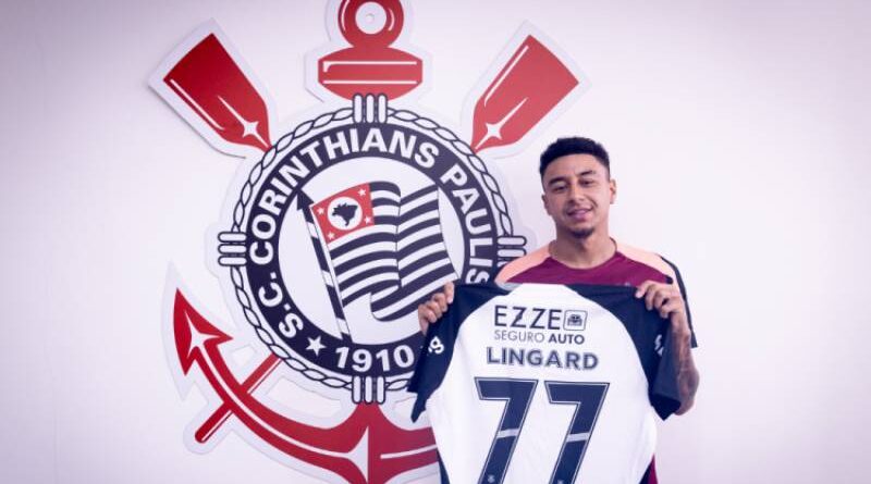 Corinthians anuncia a contratação do meia-atacante inglês Jesse Lingard