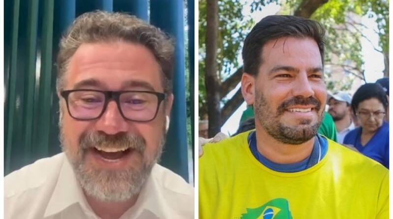 Diante do risco de dobradinha raiz com Pollon e Contar, Reinaldo ignora bilhete de Bolsonaro Diante do risco de dobradinha raiz com Pollon e Contar, Reinaldo ignora bilhete de Bolsonaro