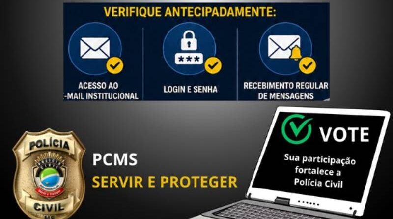 Eleição para o Conselho Superior da Polícia Civil acontece no próximo dia 21