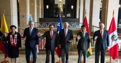 Em Santiago , Argentina, Chile, Peru, Equador e Bolívia assinaram um acordo para combater o crime organizado transnacional. Em Santiago , Argentina, Chile, Peru, Equador e Bolívia assinaram um acordo para combater o crime organizado transnacional.