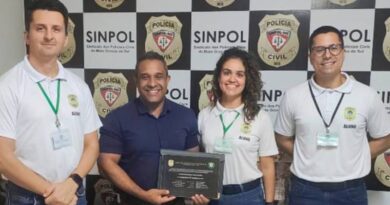 Presidente do Sinpol/MS recebe convite para formatura de novos policiais civis