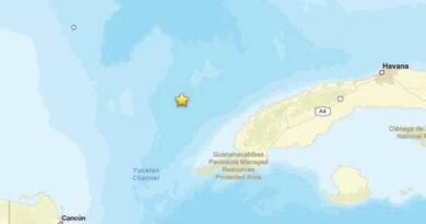 Terremoto de magnitude 6,1 no Golfo do México é sentido em Cuba e EUA Terremoto de magnitude 6,1 no Golfo do México é sentido em Cuba e EUA