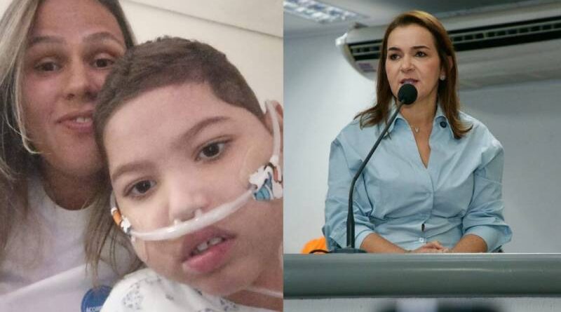 Adriane pede fim de justiça gratuita para mãe atípica agredida por guarda