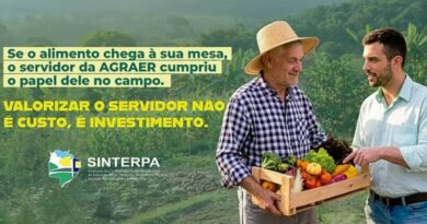 Sinterpa lança campanha para destacar a importância de valorizar os servidores da Agraer Sinterpa lança campanha para destacar a importância de valorizar os servidores da Agraer