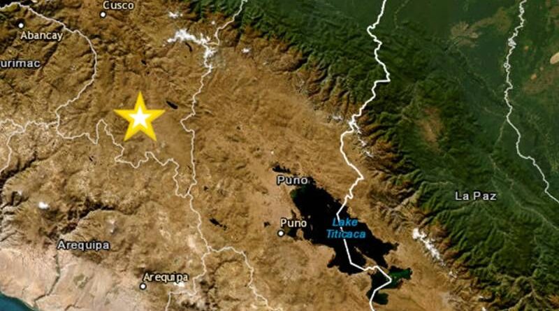 Terremoto de magnitude 5,4 atinge o Peru Terremoto de magnitude 5,4 atinge o Peru