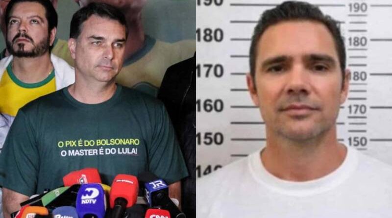 Publicitário alvo da PF foi responsável por aproximar Flávio Bolsonaro e Daniel Vorcaro