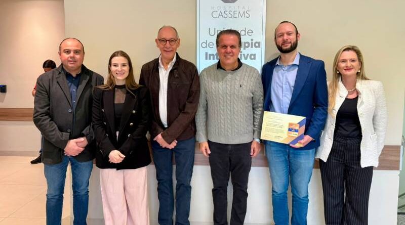 Hospital Cassems de Ponta Porã conquista certificado UTI Top Performance por excelência em medicina intensiva