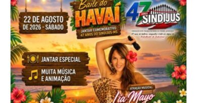 SINDIJUS-MS celebra 47 anos de lutas e conquistas com Baile do Havaí em Campo Grande