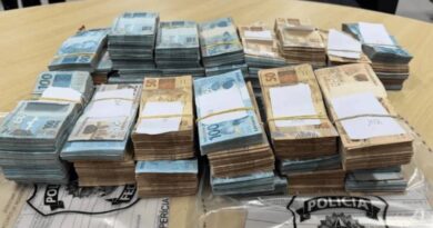 PF apreende mala com R$ 510 mil de advogada filiada ao PSD em aeroporto de SP