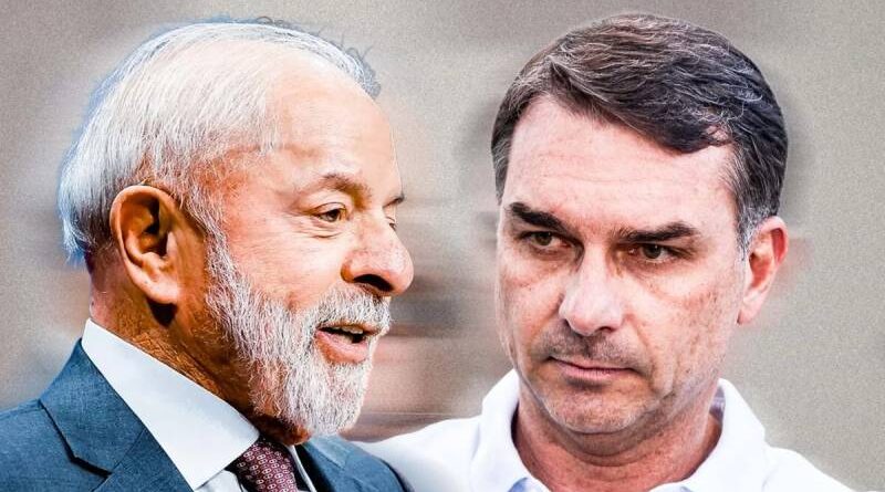 BTG/Nexus: Lula e Flávio Bolsonaro têm empate técnico em 1º e 2º turnos