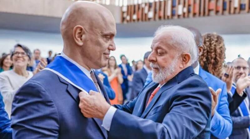 Lula diz que Moraes prestou ‘grandes serviços’ à democracia