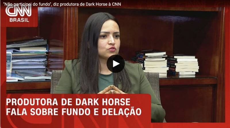 Produtora de Dark Horse fala em “dinheiro privado” e que não será “Mauro Cid”