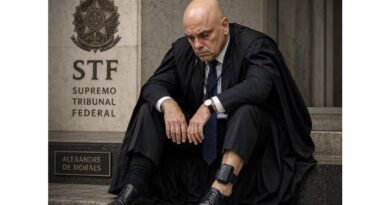 Aliado de Trump publica imagem de IA de Moraes com tornozeleira