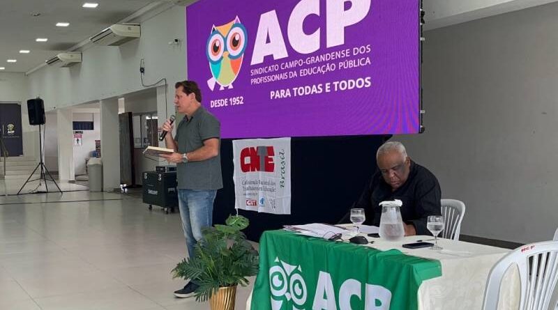 ACP fortalece formação sindical e transforma conhecimento em força coletiva nas escolas