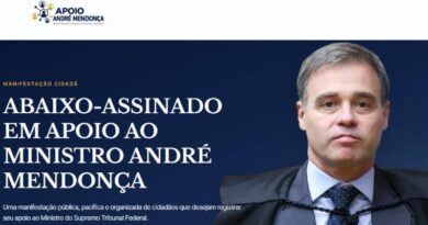 Abaixo-assinado em apoio a André Mendonça alcança mais de 451 mil assinaturas