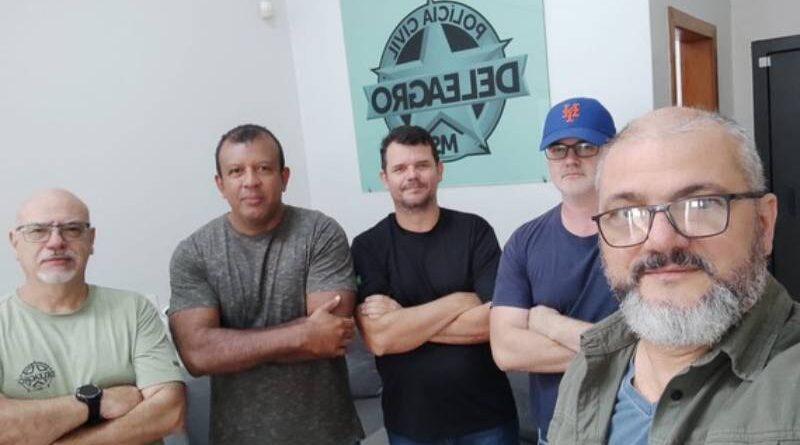 Sinpol/MS visita DELEAGRO para debater nova Lei Geral da Polícia Civil