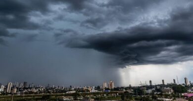 Chuva de até 80 mm ameaça 6 estados do Brasil com ventos de até 70 km/h antes de massa de ar frio trazer temperaturas próximas de 0°C e risco de geada