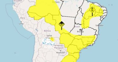 Alerta amarelo: 15 estados têm risco de tempestades e ventos de até 60 km/h